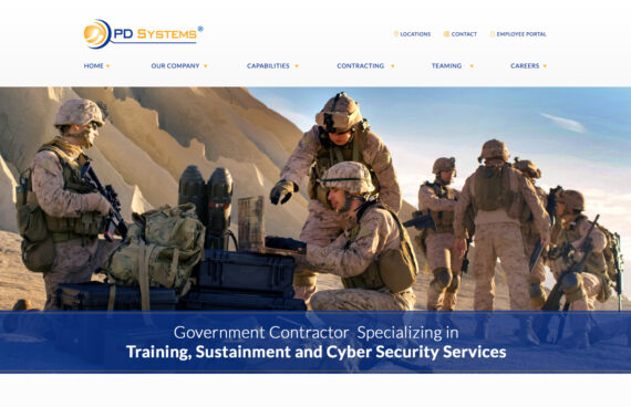 Government Consultants Website Design