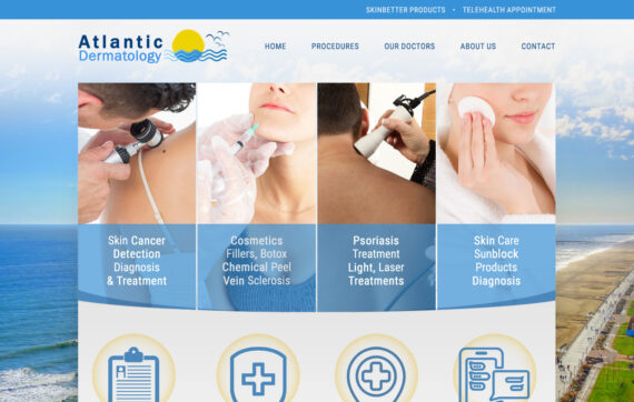 Website Design Dermatology Virginia Beach