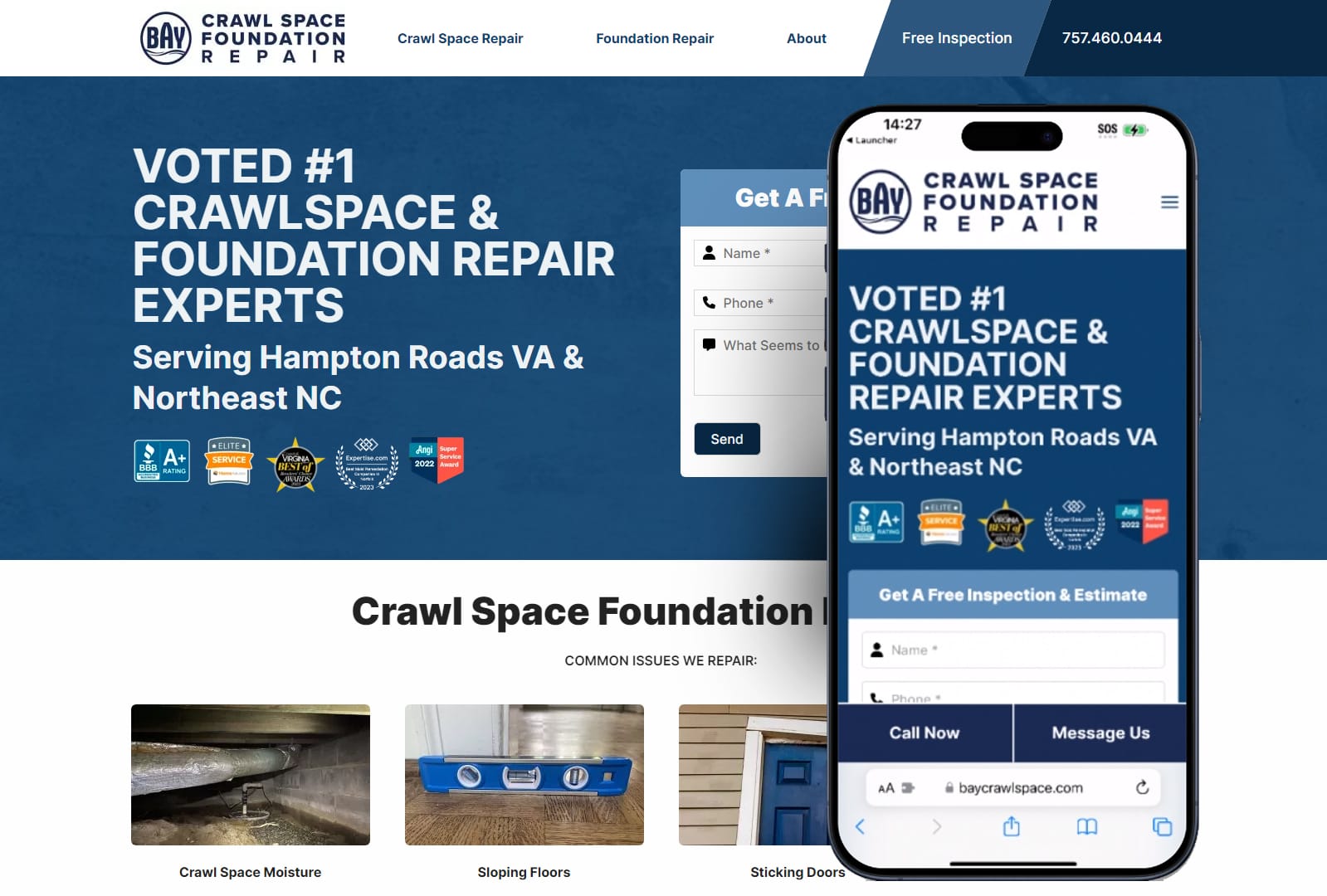 YOUR NEW WEBSITE WILL BE MOBILE-READY