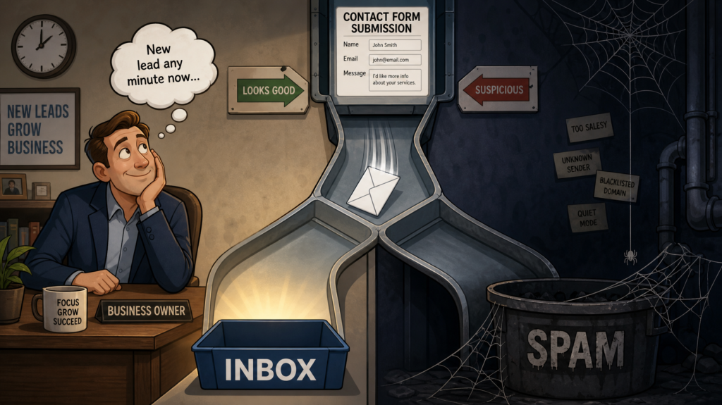 Why Your Website's Leads Are Landing in Spam