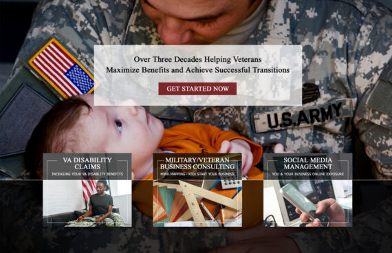 Veterans Business Website Design