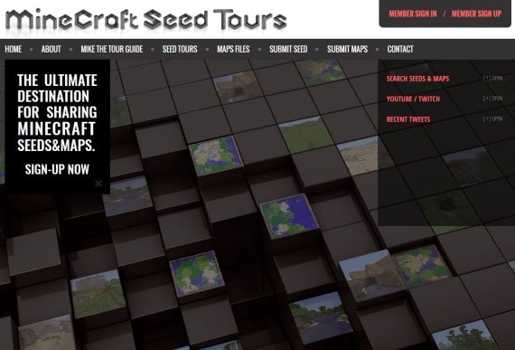 Minecraft Server Website Design Development