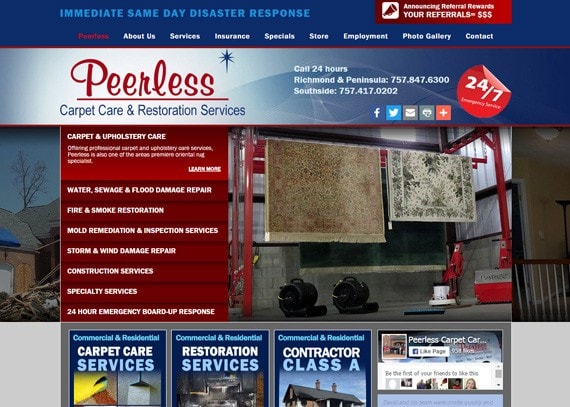 Web Page Design-Custom Built Website Williamsburg VA