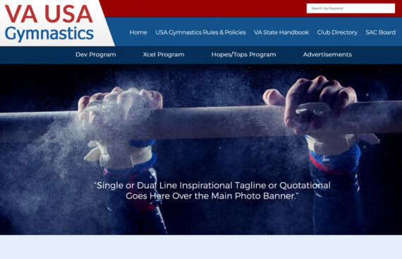 Website Design Gymnastics