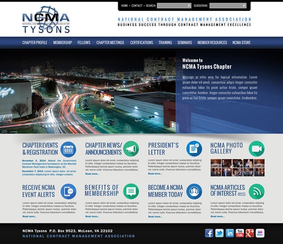 Event and Member management Websites – Associations Northern Virginia