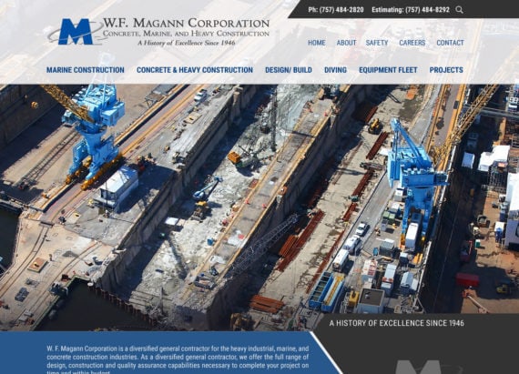 Websites for Construction Companies